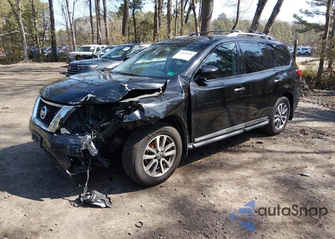 2015 Nissan Pathfinder Sl z USA, uszkodzony, nr VIN 5N1AR2MM9FC695987